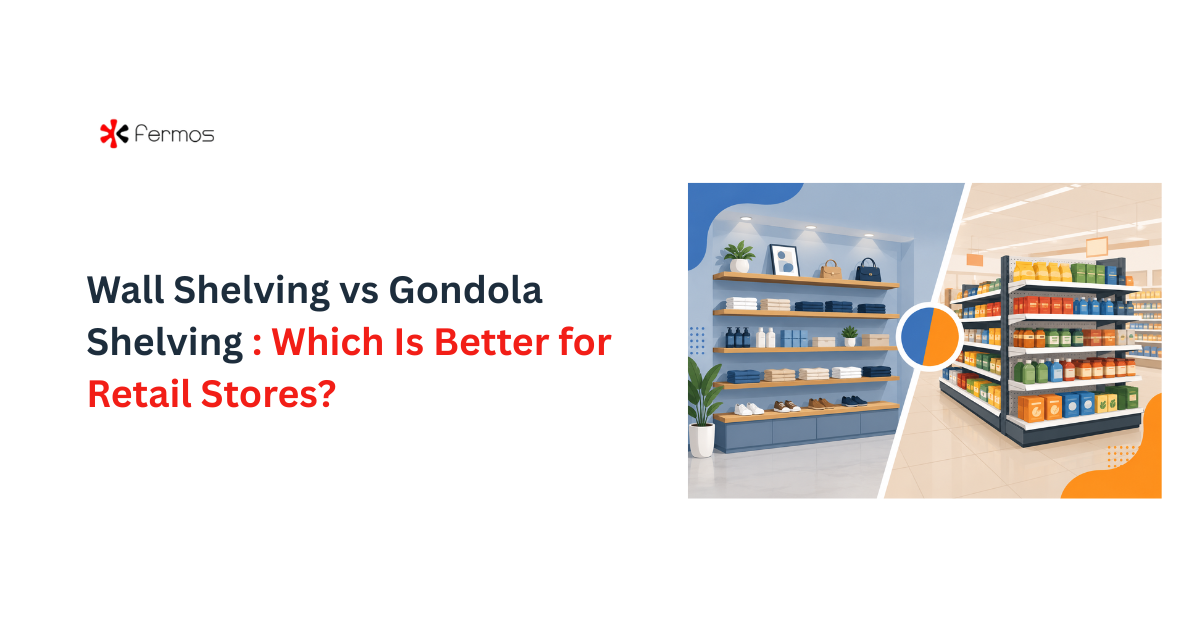 Wall Shelving vs Gondola Shelving